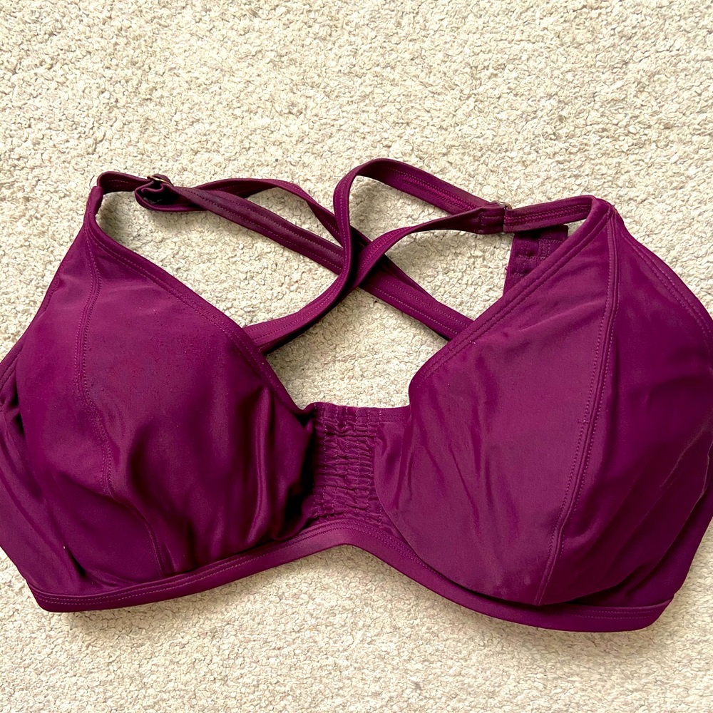 Athleta bikini top 36DDD/38DD